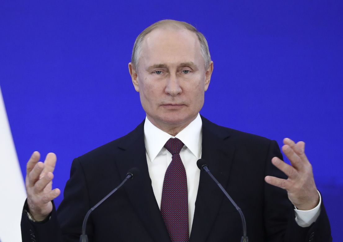 Putin chce rządzić do końca życia