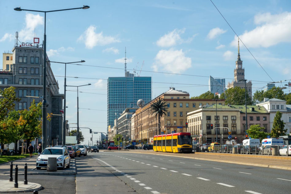 Aleje Jerozolimskie przed przebudową
