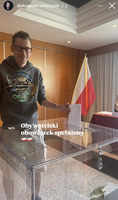 Wybory 2025: Wystrojona Marta Linkiewicz i inne gwiazdy sportu