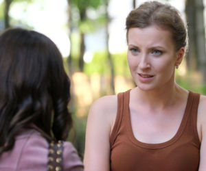 M jak miłość odc. 1902. Natalka (Dominika Suchecka), Paula (Marcelina Kieres)