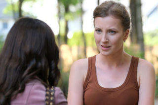 M jak miłość odc. 1902. Natalka (Dominika Suchecka), Paula (Marcelina Kieres)