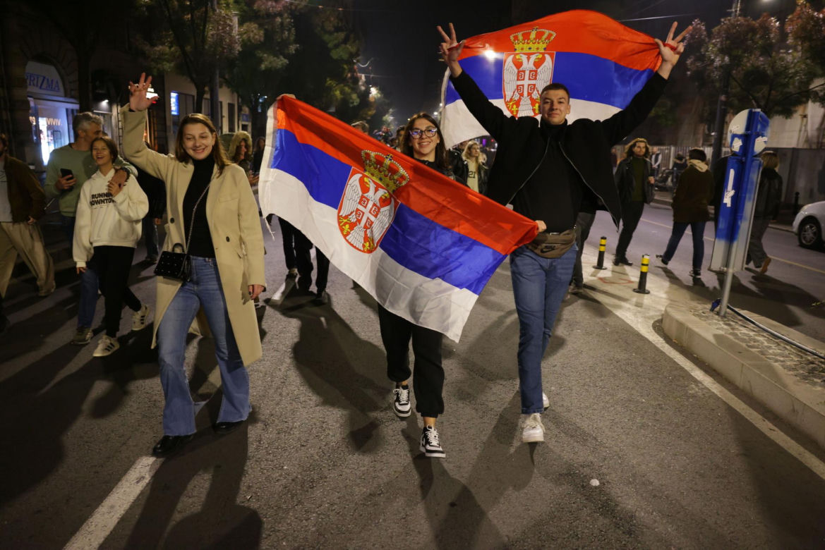 Serbia wybrała. Władze przyznają, że przegrały wybory „Lista Studencka - Studenci Zwyciężają”