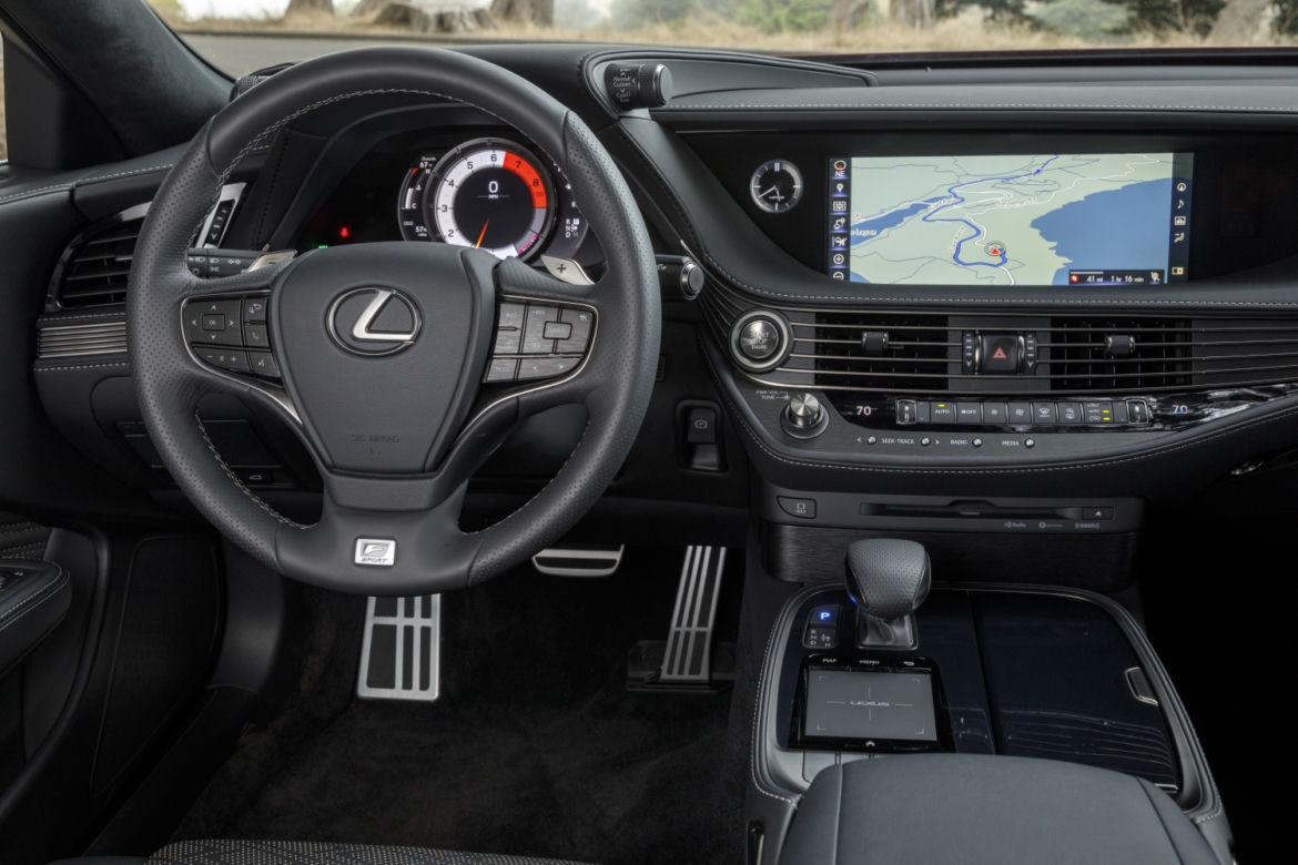 nowy Lexus LS500 F-Sport