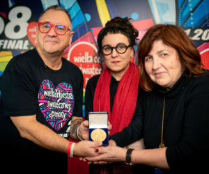 Medal Noblowski Olgi Tokarczuk