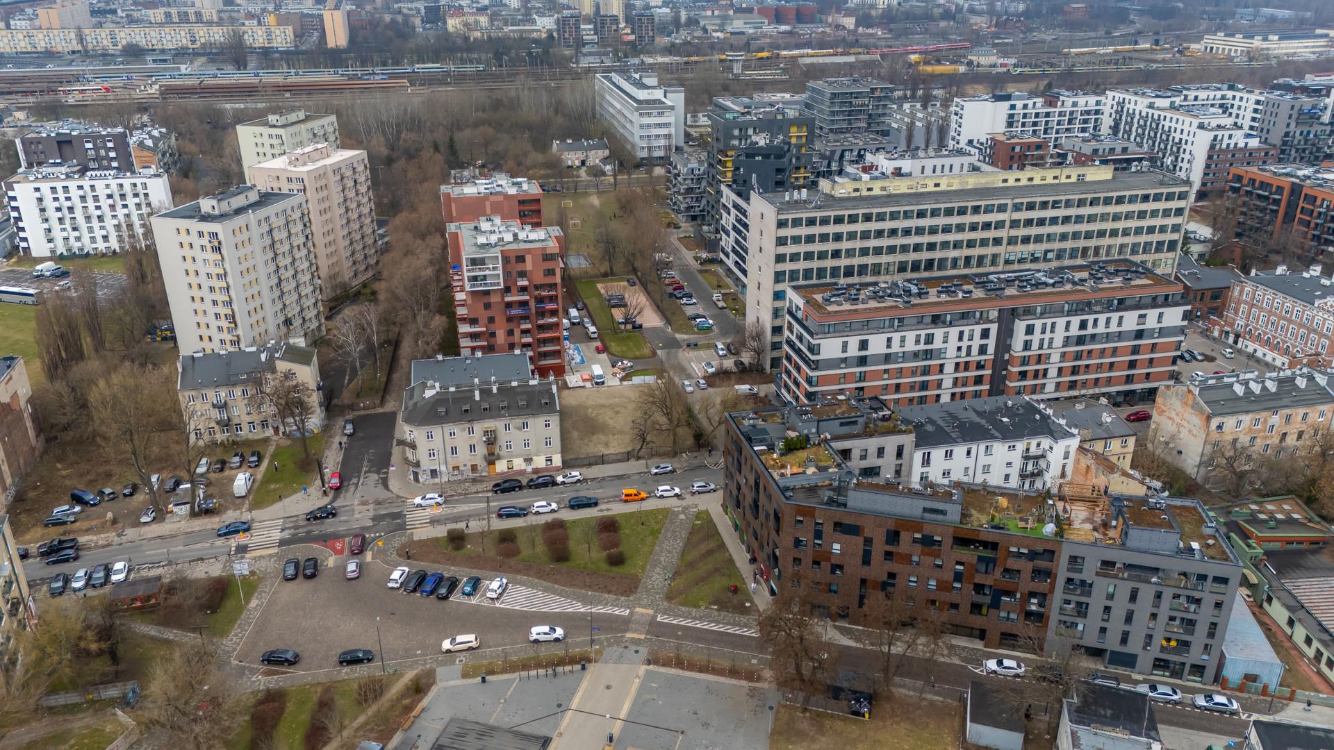 Rezerwa pod Trasę Tysiąclecia na Kamionku w Warszawie
