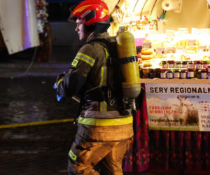 Pożar lokalu na Krupówkach