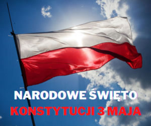 3 maja - kartki na Narodowe Święto Konstytucji