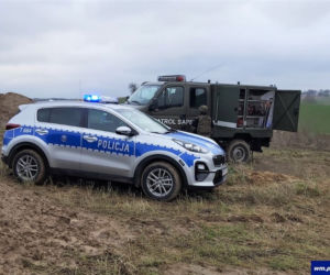 Niewybuchy na budowie obwodnicy w Kurzętniku