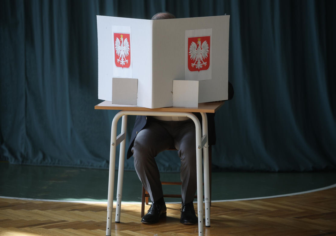 Głosowanie Andrzeja i Agaty Dudów 