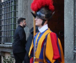 Zełeński na spotkaniu z papieżem Leonem