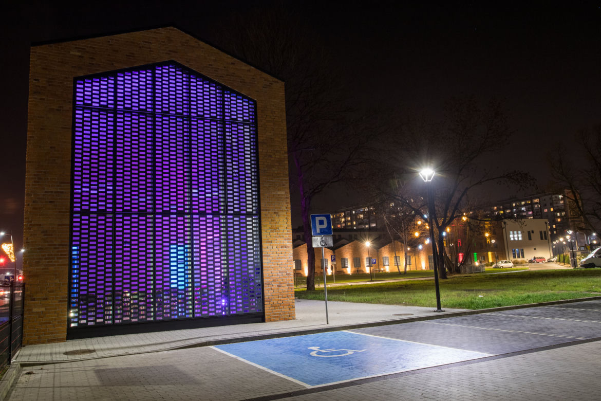 Iluminacje świąteczne MCK Ostrowiec Świętokrzyski