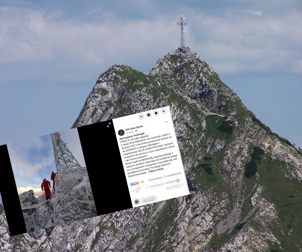 Mikołaje zdobyli w tym roku Giewont! Wszystko w ramach pięknej akcji