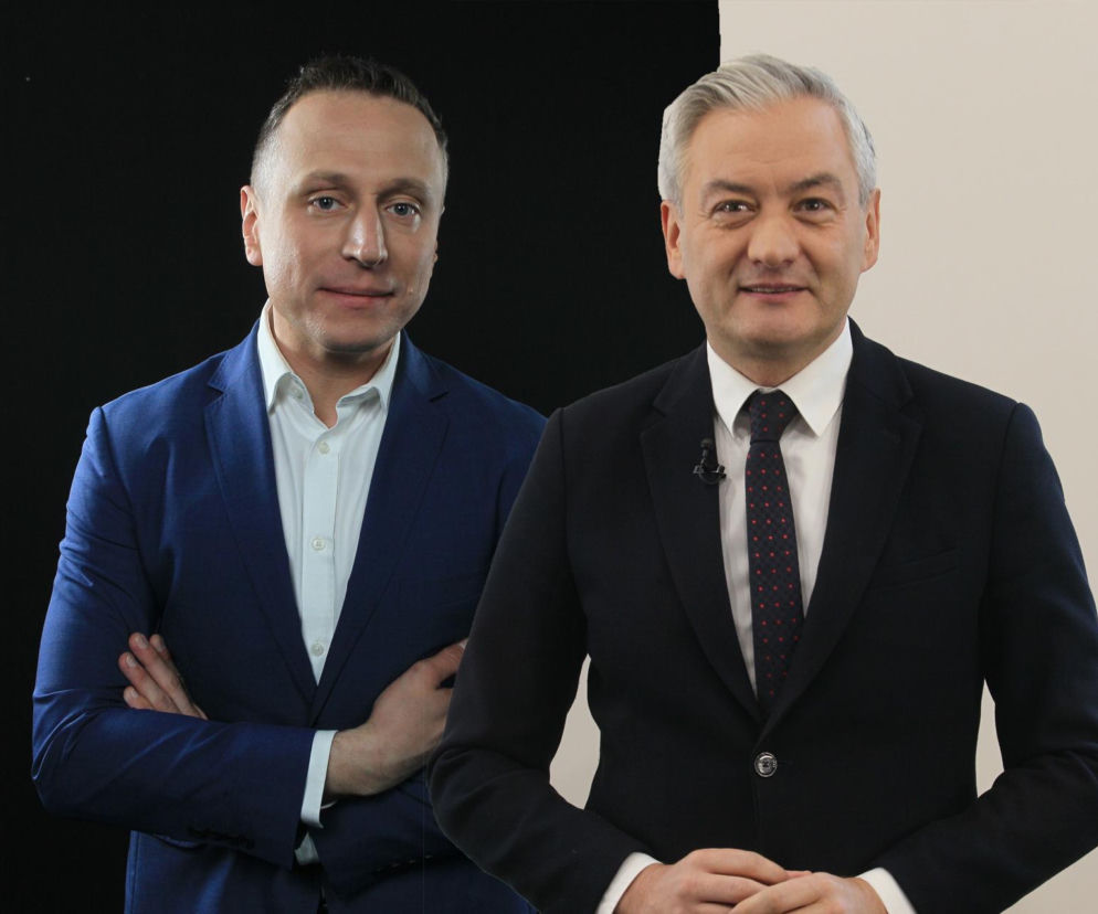 Politycy Krzysztof Brejza i Robert Biedroń w garniturach. O ich reakcji na ułaskawienie przeczytasz na SE Polityka.