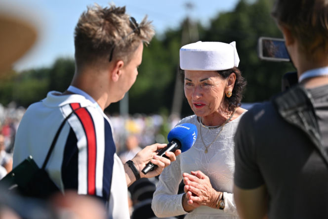 Poświęcenie pomnika Matki Boskiej w Konotopiu