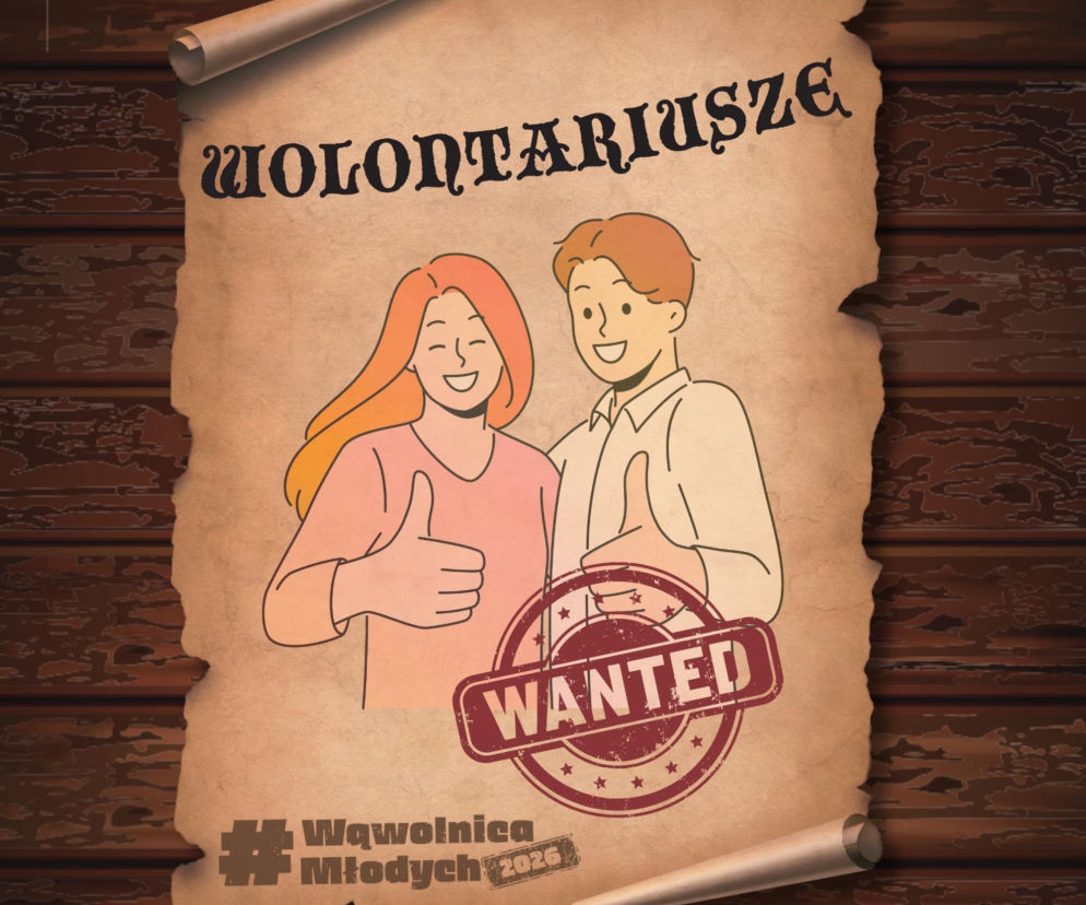Wąwolnica Młodych - plakat nabór wolontariuszy