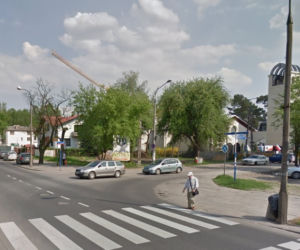 Skrzyżowanie Żegańskiej z Bursztynową