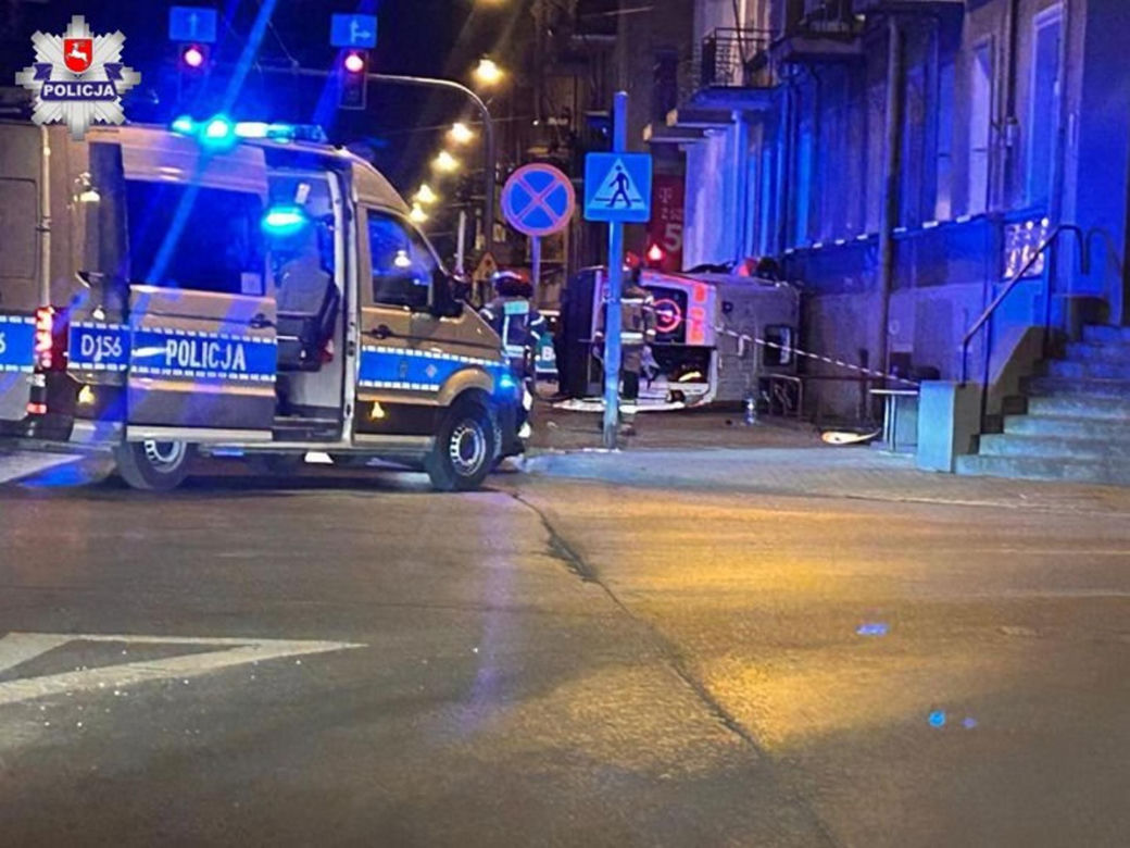 Zderzenie karetki z toyotą w Lublinie