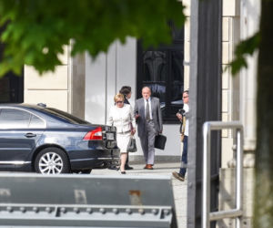Małgorzata Gersdorf i Józef Iwulski u Prezydenta