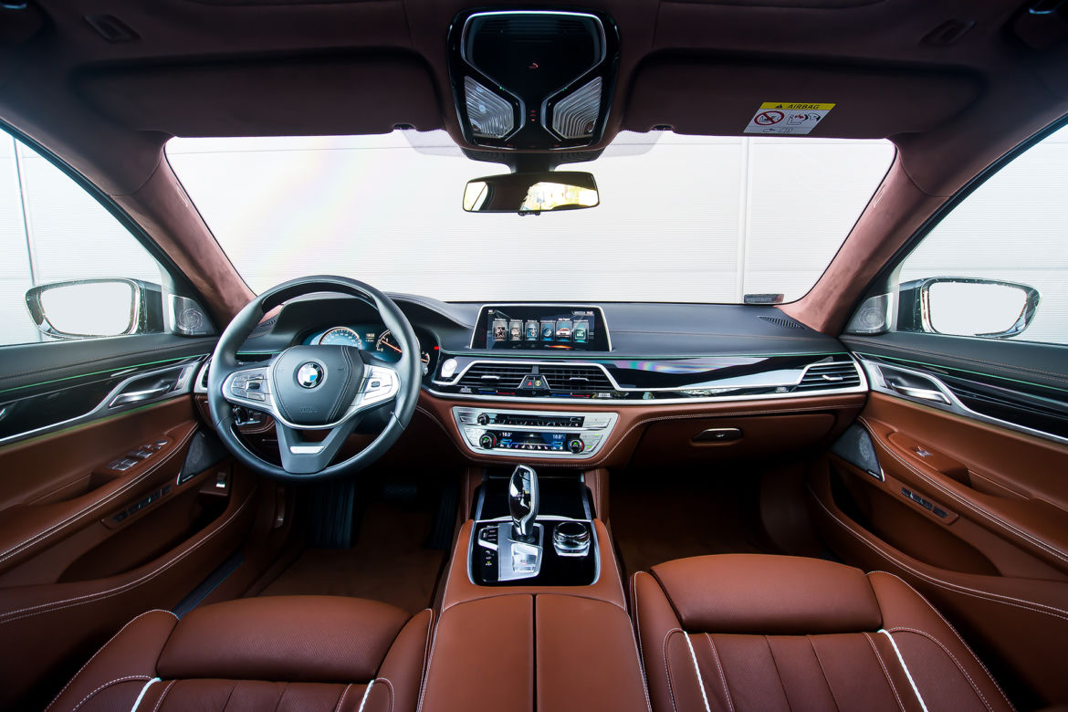 BMW serii 7 G12 wnętrze pakiet BMW Individual