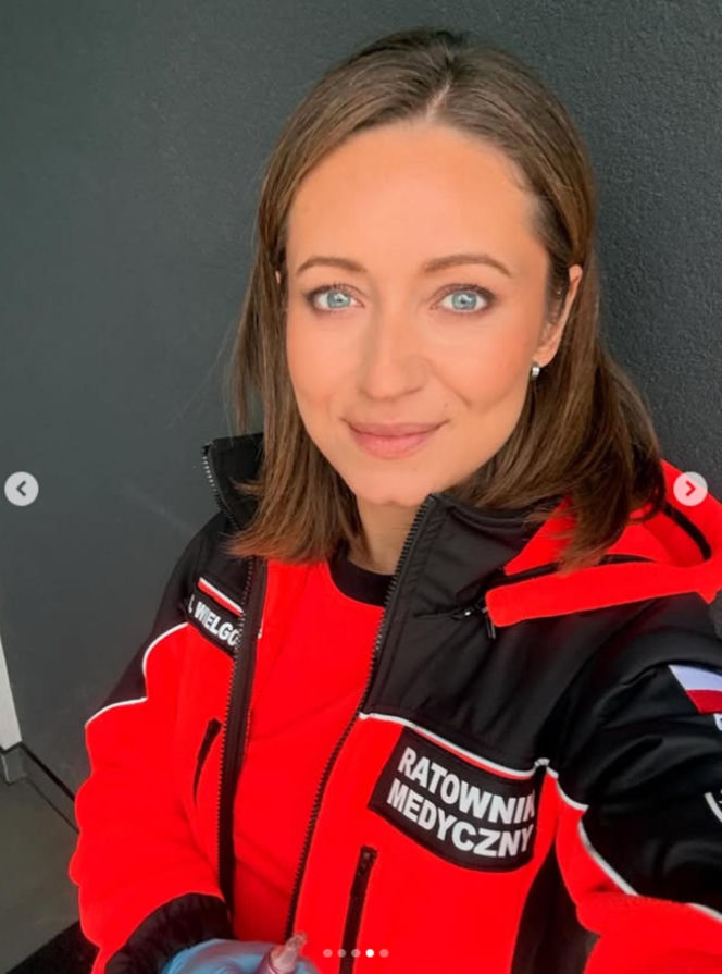 Na sygnale na planie. Sonia (Natalia Rewińska)