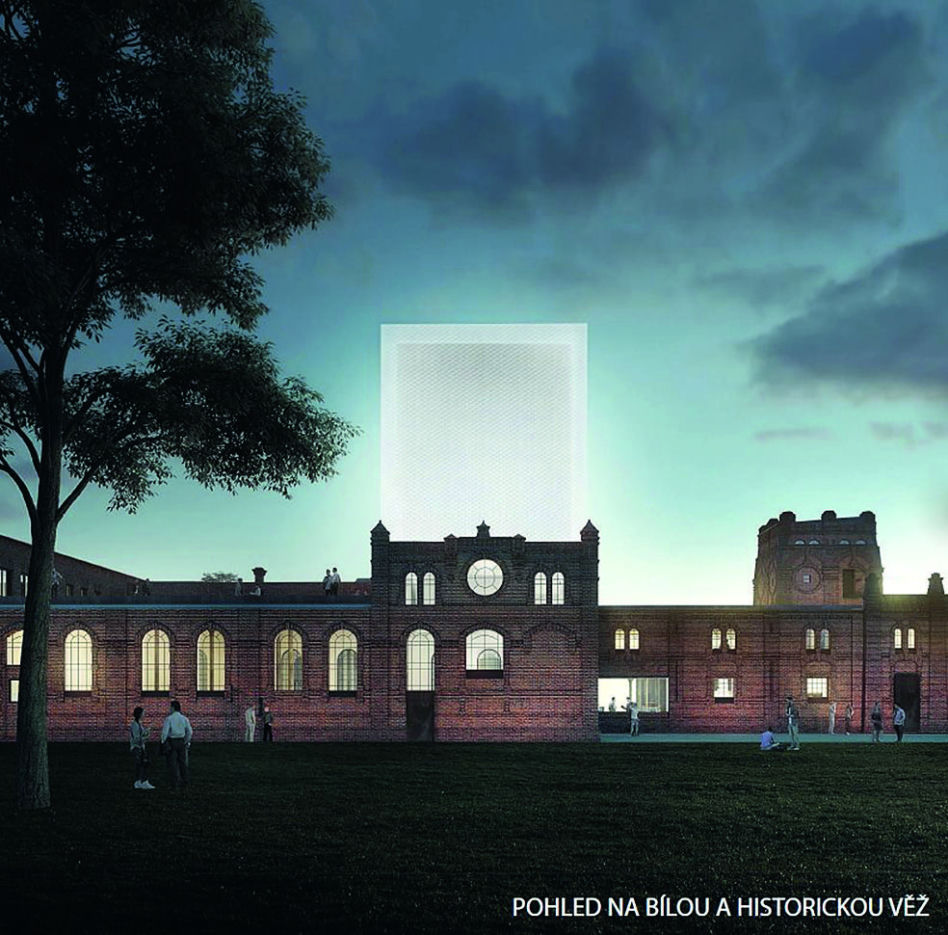 Front Galerii Plato według zwycięskiego  projektu Petr Hájek ARCHITEKTI, s.r.o. 