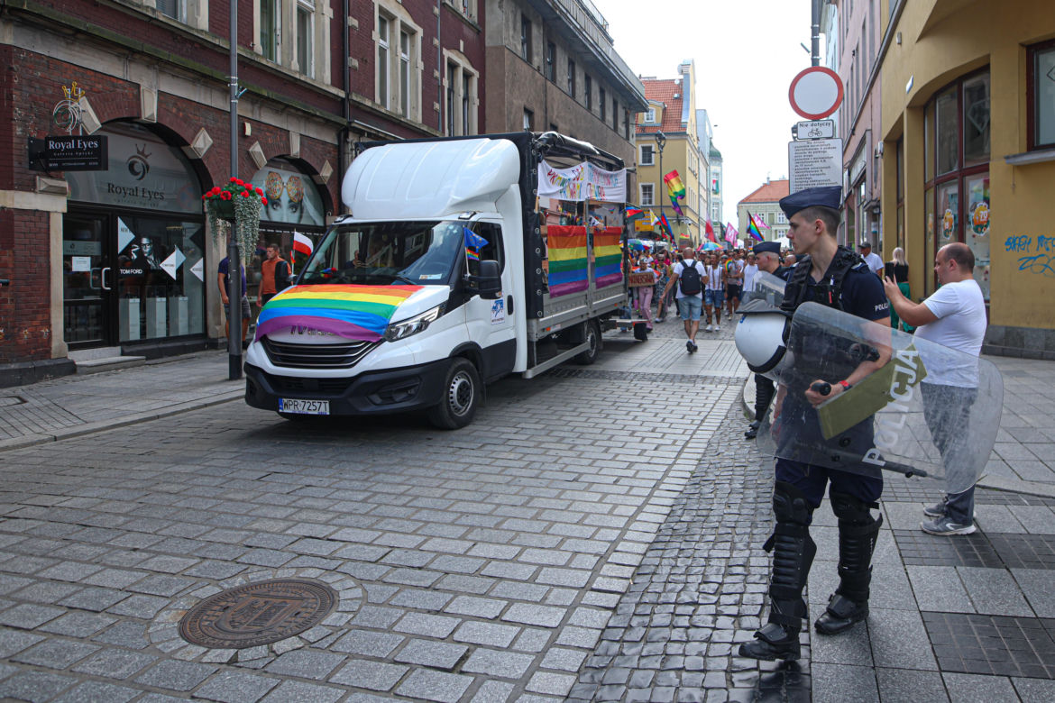 Marsz Równości w Gliwicach przeszedł przez centrum miasta