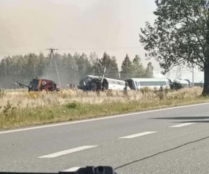 Tragiczny wypadek pociągu pod Radomiem. Nie żyje jeden z pasażerów