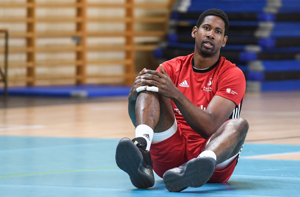 Wilfredo Leon na zgrupowaniu siatkarzy w Spale