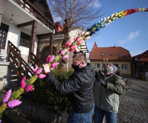 Konkurs na najpiękniejszą palmę wielkanocną na Rynku w Lipnicy Murowanej  