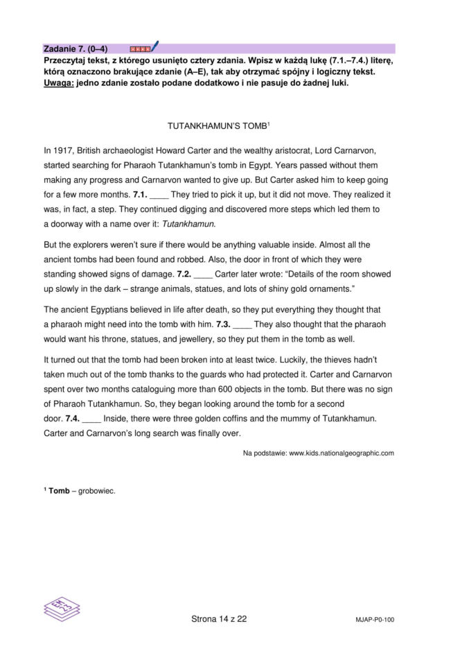 Matura próbna 2026: j. angielski arkusz CKE [6.03.2026]