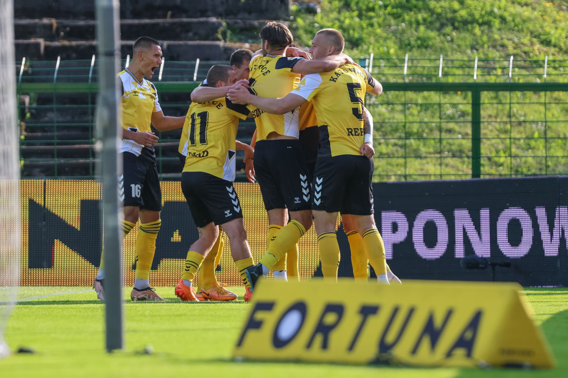 GKS Katowice pokonał Ruch Chorzów w Wielkich Derbach Śląska