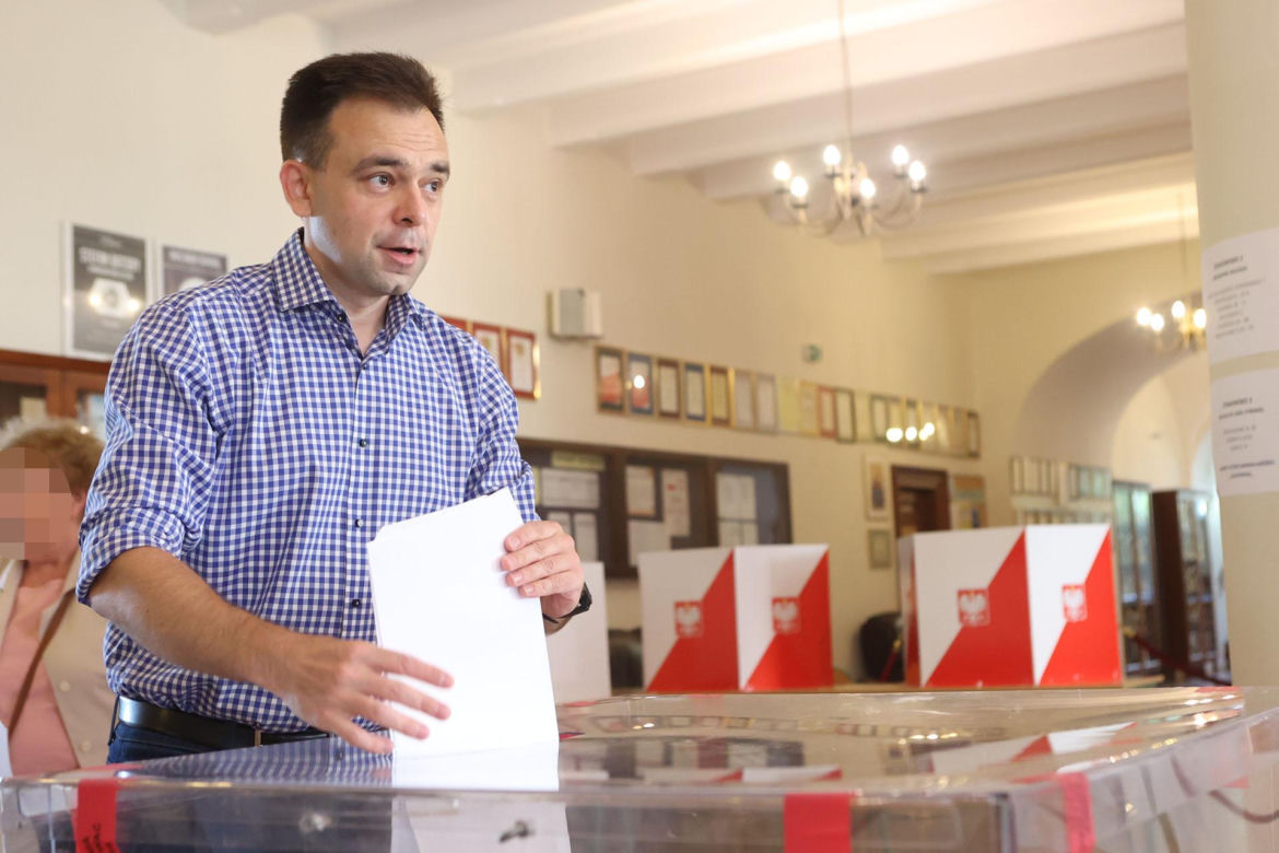 Warszawa Wybory do Parlamentu Europejskiego - Andrzej Domański