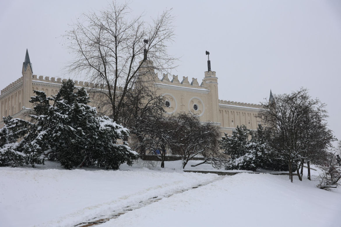Śnieżyca w Lublinie