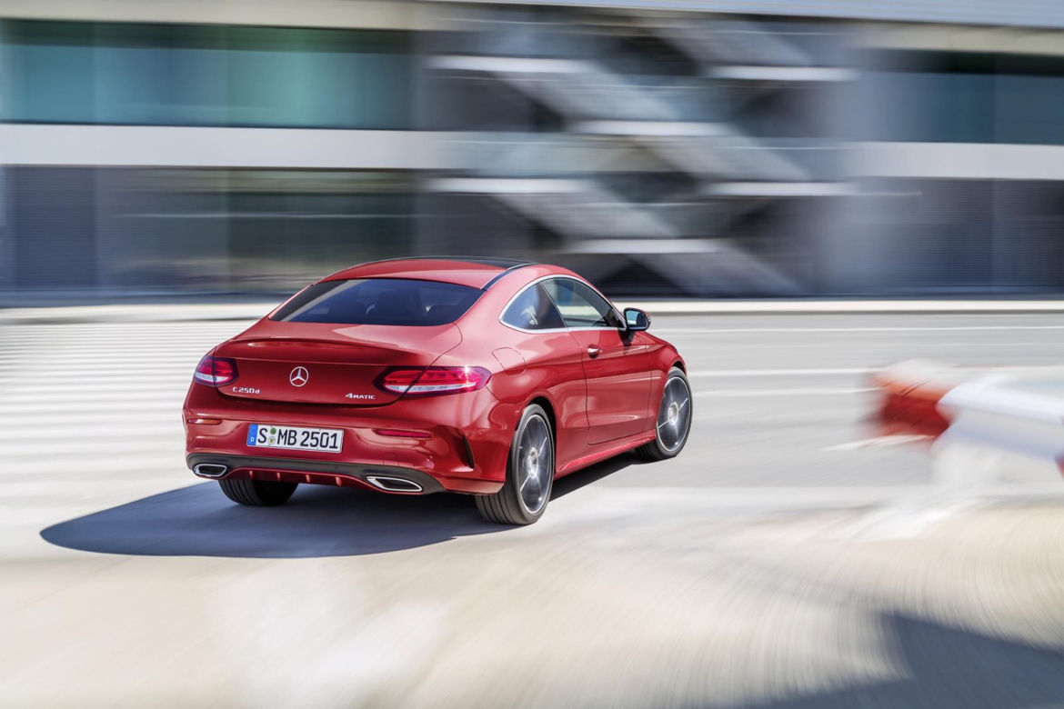 2015 Mercedes klasy C Coupe