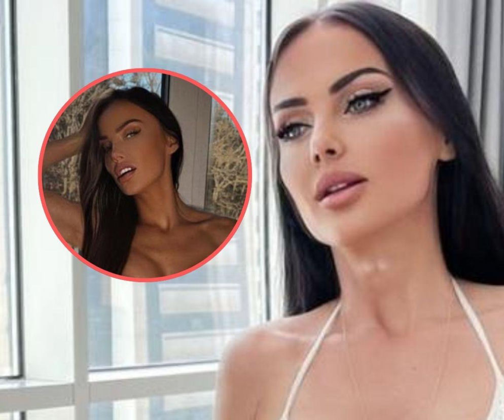 Monika Laskowska na tle okna. Na miniaturze obok pozująca dziennikarka. O jej zdjęciach przeczytasz na SE.