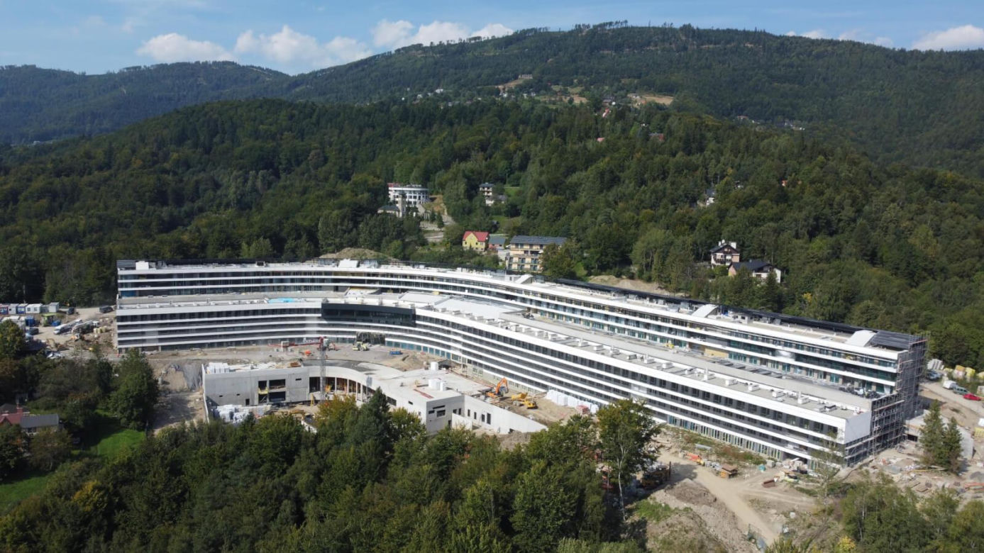 Trwa budowa luksusowego kompleksu Mercure Szczyrk Resort