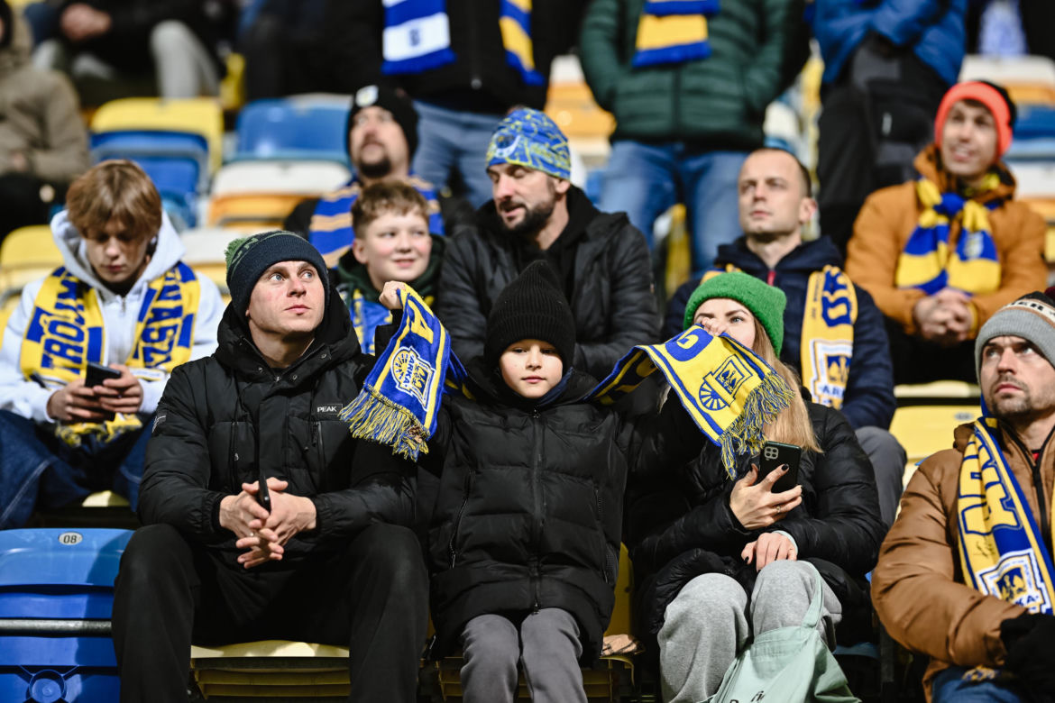 Arka Gdynia - Lech Poznań: Zdjęcia kibiców z meczu 15. kolejki PKO BP Ekstraklasy