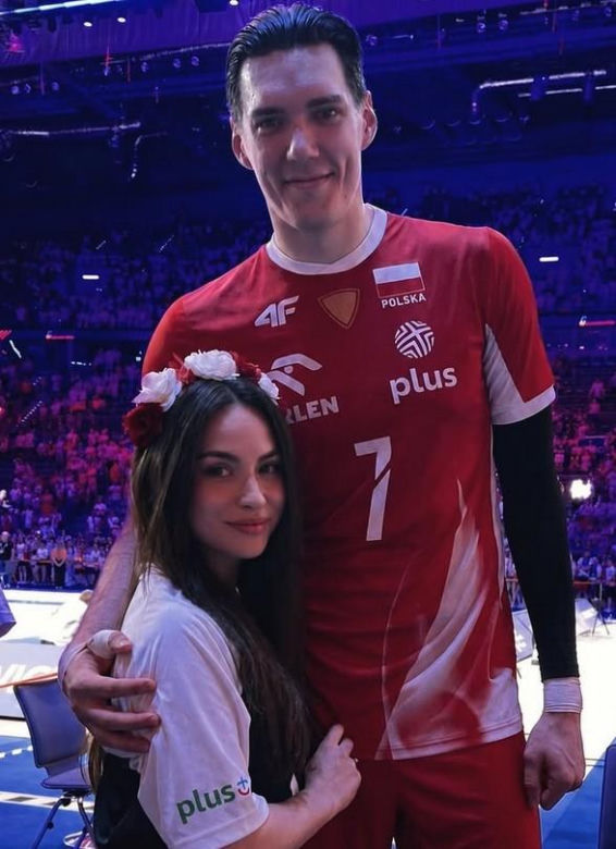 Bartłomiej Lemański i jego dziewczyna Dominika