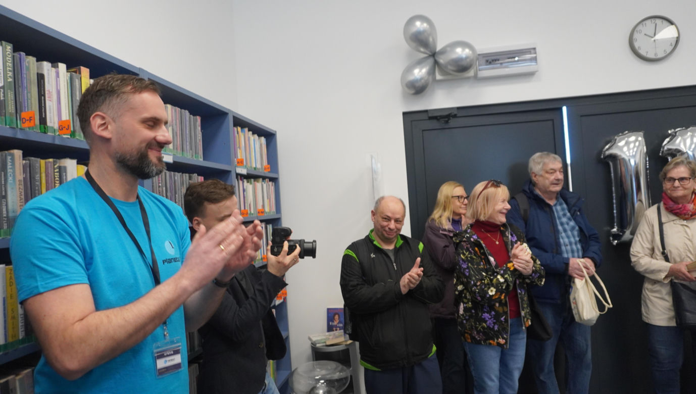 Kosmiczna biblioteka przeniosła się w nowe miejsce. Jak teraz wygląda? Byliśmy w środku