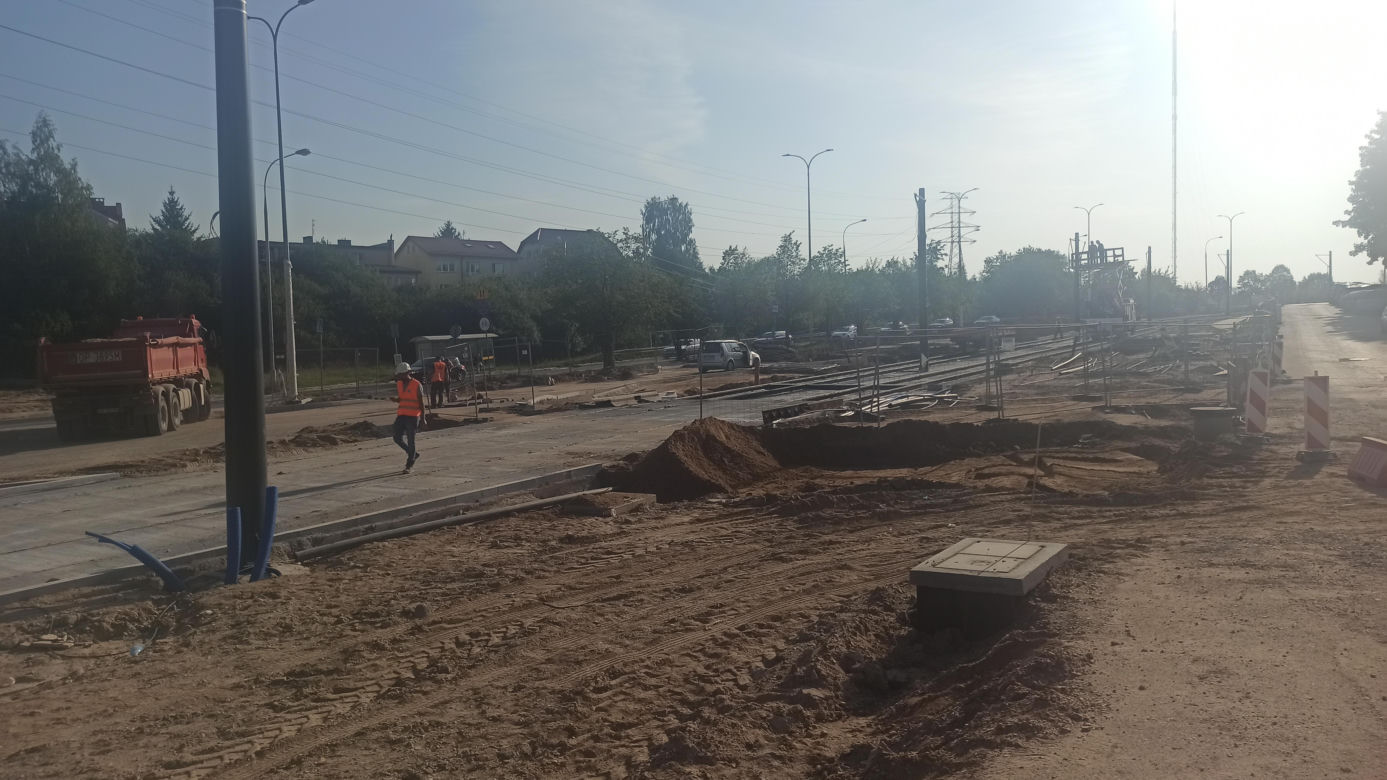 Próby obciążeniowe olsztyńskiej estakady 