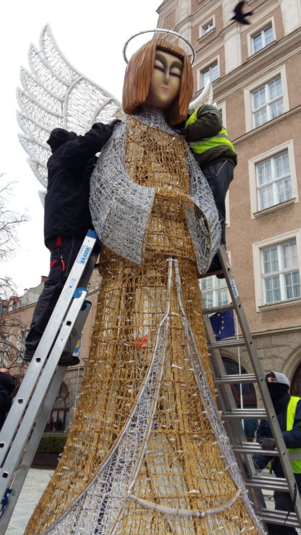 Centrum Olsztyna stroi się na święta