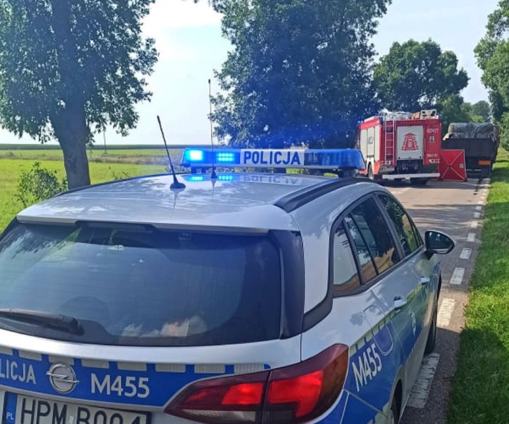 Stare Berezowo. Tragiczny wypadek. Motocyklista nie żyje