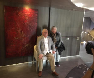 Wałęsa wykłada na statku miłości
