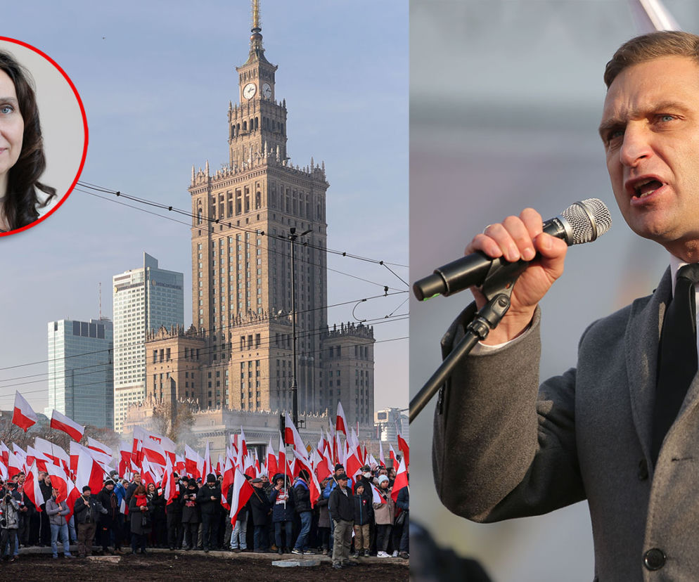 Warszawa przetrwała demonstrację siły Bąkiewicza