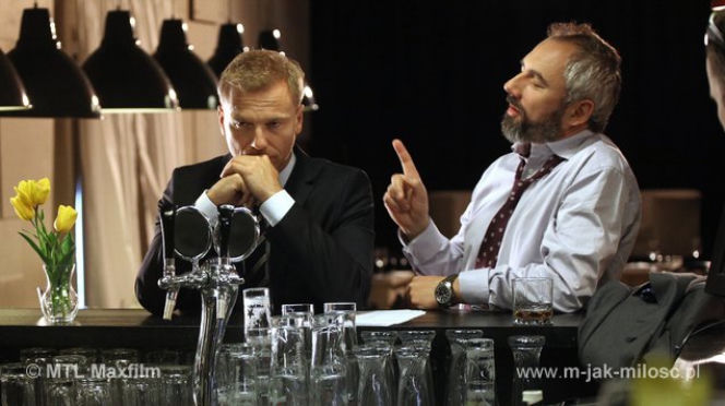 M jak miłość odc. 1078. Adam Werner (Jacek Kopczyński), Andrzej Budzyński (Krystian Wieczorek)