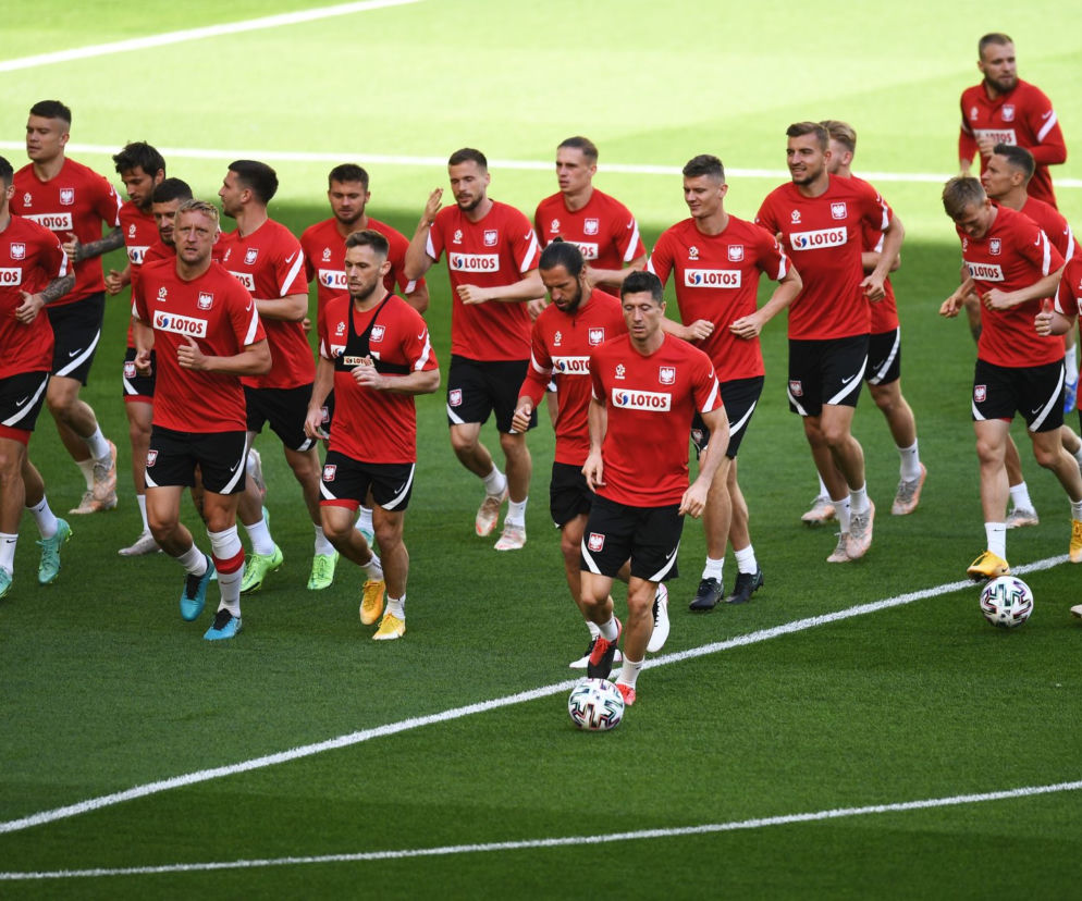 Pierwszy trening reprezentacji Polski na stadionie w Gdańsku