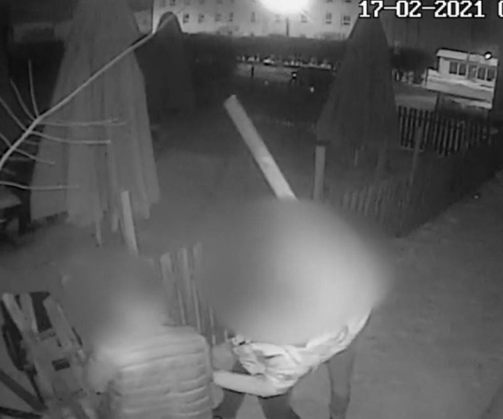 Szok w Dąbrowie Górniczej. Wandale zdewastowali ogródek piwny. Urządzili sobie dziką imprezę! [WIDEO]