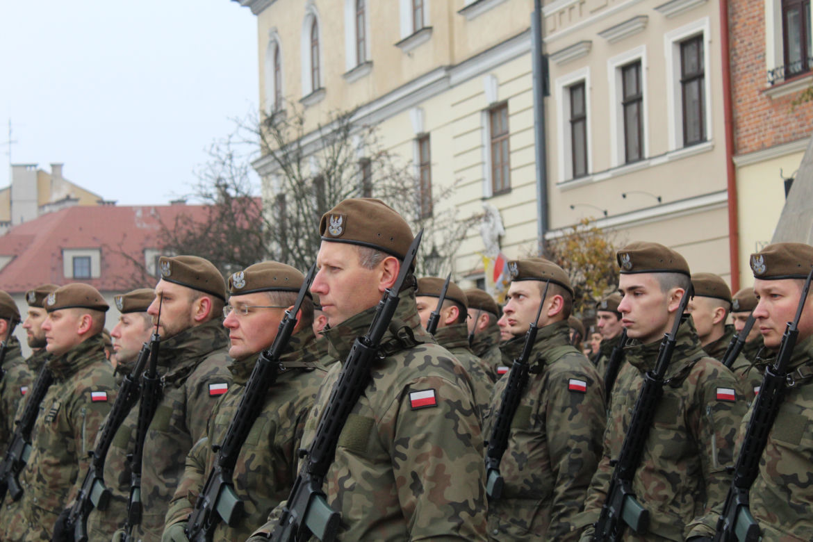 Przysięga wojskowa w Tarnowie