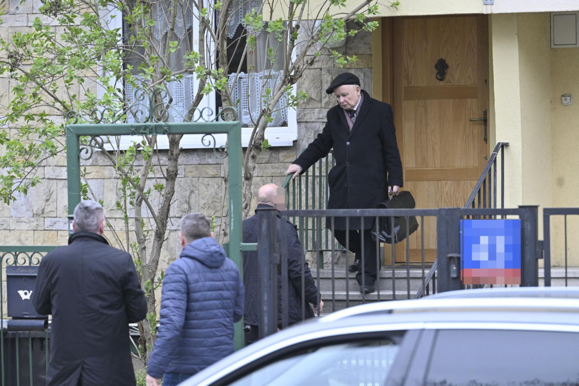 Tak Jarosław Kaczyński spędził Wielką Sobotę
