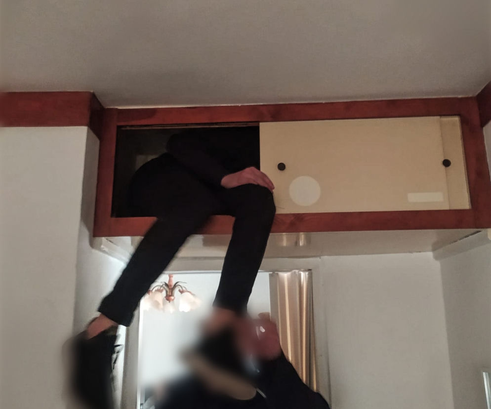 Piła: 17-latek ukrywał się przed policjantami. Nie uwierzycie, gdzie się schował! Level master